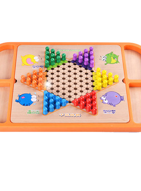 格尔玛跳棋飞行棋互动玩具桌面