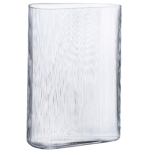 土耳其NUDE努德 迷雾无色透明款玻璃花瓶 简约收纳 半透明花器