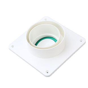 卫生间换气扇出风口管道止逆阀浴霸止回阀80防回风排风管单向阀10