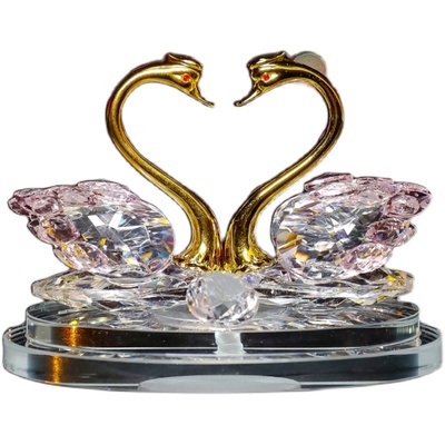 高档女神款汽车摆件恺帅天鹅装饰