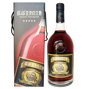 [单支】张裕五星白兰地张裕金奖白兰地3000ml3L40度烟台发货正品