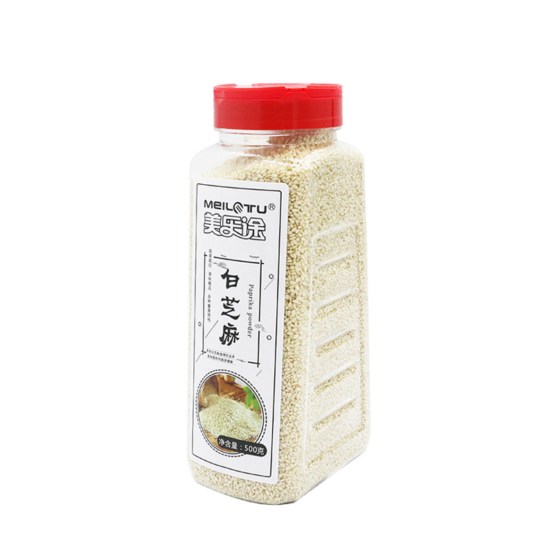 白芝麻500g去皮芝麻脱皮无漂白仁