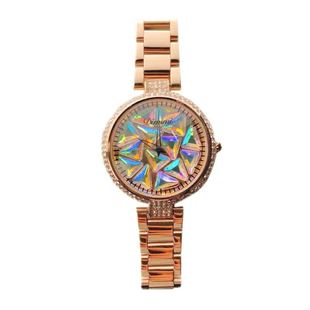 早安樊樊 时来运转抖音同款女ins风气质旋转镶钻时装表网红手表女