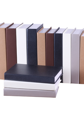 简约风纯色客厅样板房摆设仿真书