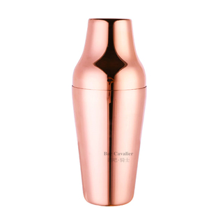 法式二段调酒壶摇酒壶650ml 雪克壶Shaker手摇鸡尾酒用具调制工具