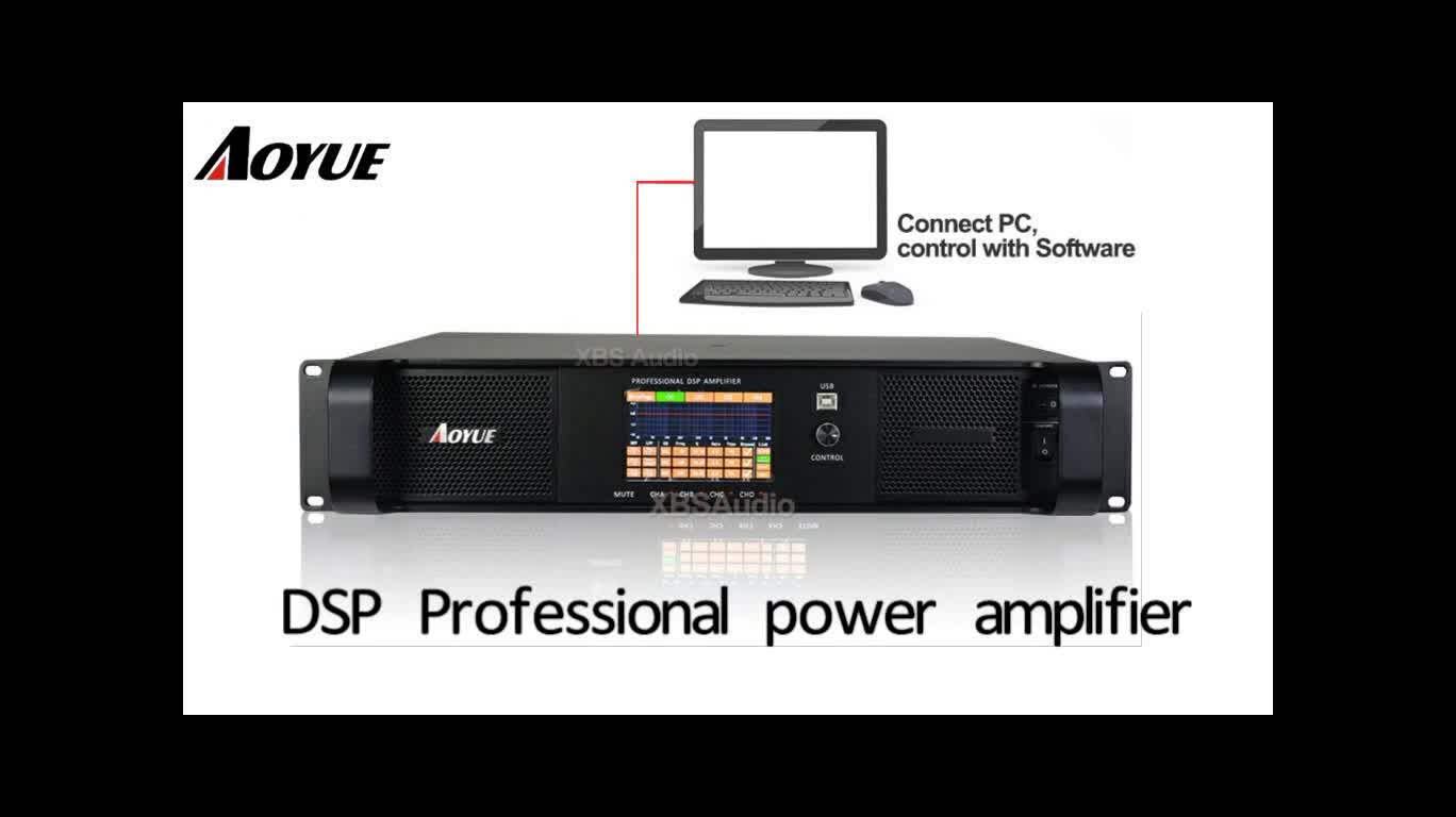 Dsp Function 2200w 4 Channels Dsp20q Professional Audio Power