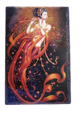 莫高窟壁画陶瓷杯垫旅游纪念品