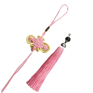 18元包邮diy中国结挂件车挂家居古装配件中国结流苏穗子线材材料