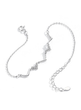 心跳锆石韩版ins女朋友手饰品