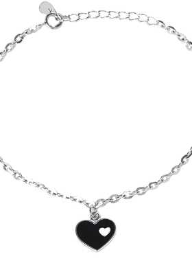 爱心闪钻韩版学生森系手链送女友