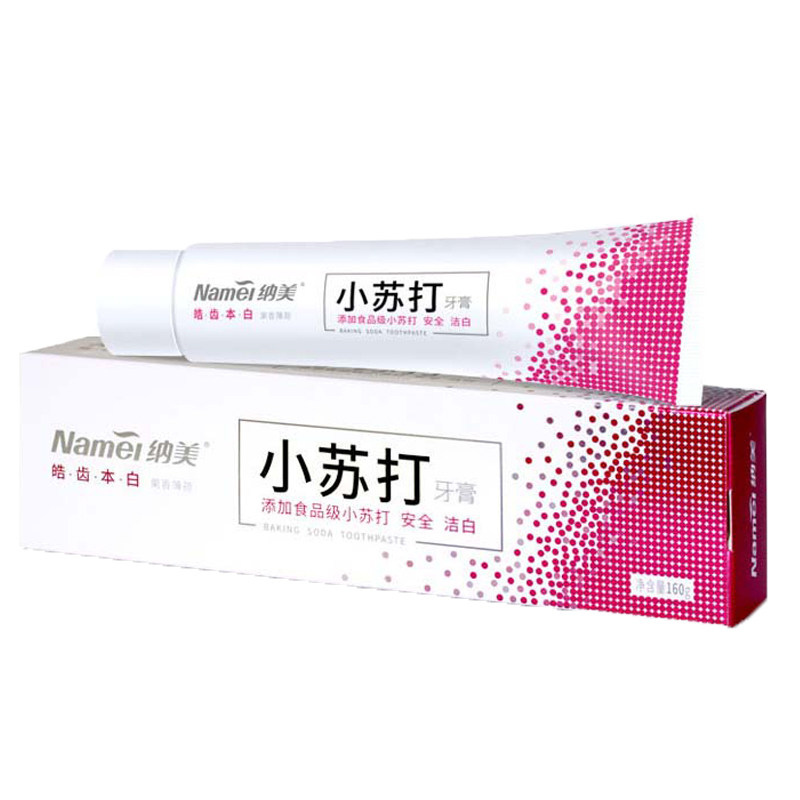 纳美160g洁白薄荷味小苏打牙膏