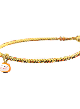 七夕原创定制编织脚链饰品