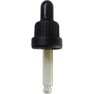 瓶盖现货热销百万5到100ml18牙通用精油瓶黑或白色大头防盗盖滴管