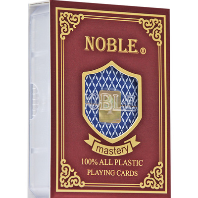 塑料扑克牌NOBLE梭哈牌