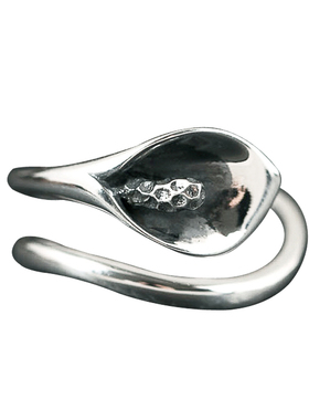 复古风纯银手饰品做旧韩版戒指环