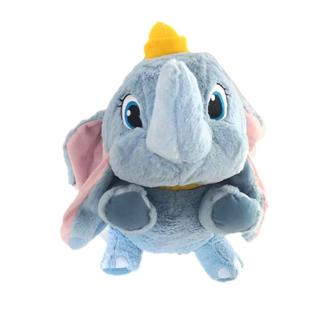 可爱大耳朵灰色大象蓝色色小飞象公仔儿童安抚早教用品毛绒玩具