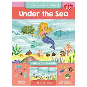 【预售】Under the Sea玩乐套装 在海底 英文原版儿童互动趣味读物适合3-6岁