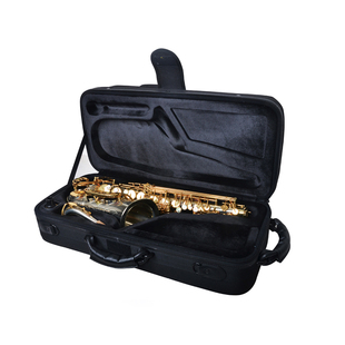 佰格防水防摔拉杆中音萨克斯包滑轮硬壳次中音萨克斯箱包双肩背包