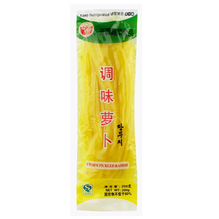 长源寿司酸萝卜条200g紫菜包饭海苔专用材料食材配料调味黄瓜大根