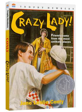 谁知我心 Crazy Lady 疯狂的女士 英文原版青少年小说 纽伯瑞银奖 进口儿童文学读物书籍