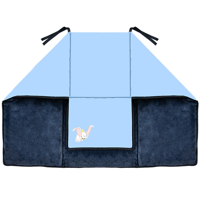 分体式单独卡通纯色电动车挡风被