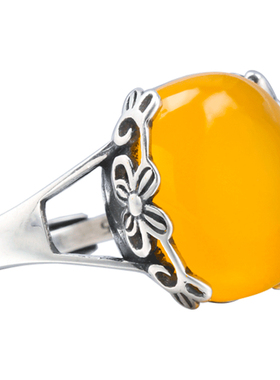 戒指空托女款镶嵌珍珠925纯银