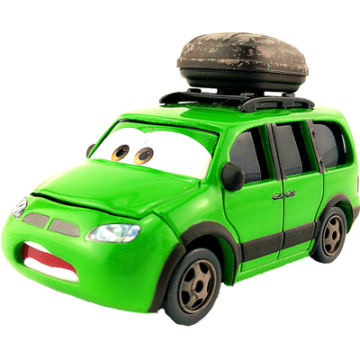 美泰玩具车赛车总动员稀缺合金车