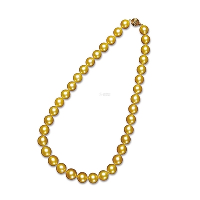 项链正圆强光南洋金珠掌柜推荐