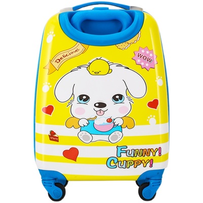 儿童拉杆箱万向轮女宝宝学生卡通小孩行李箱男18寸16寸定制旅行箱