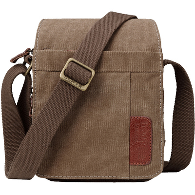troop单肩包帆布竖款竖款男包