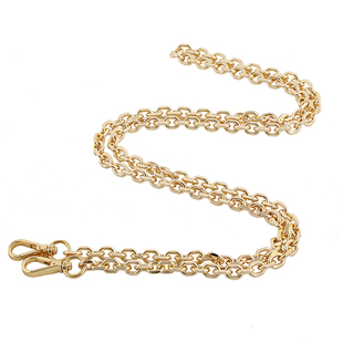 纯铜肩带链老花牛角包包链条包带斜挎链不掉色ANTEPRIMA替换链条