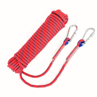 专业户外耐磨攀岩探险登山安全绳缓降伞绳