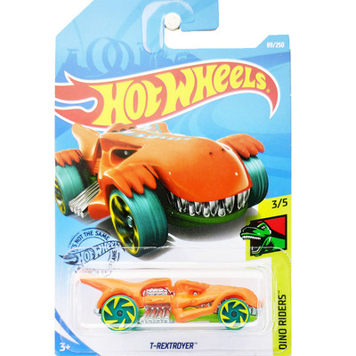 风火轮怪兽动物恐龙鲨鱼工程玩具