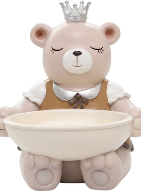 创意钥匙收纳桌面装饰卡通动物