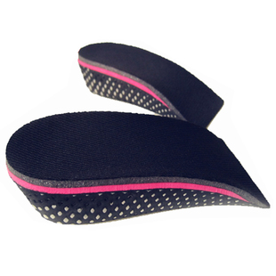 出口日本韩国男女隐形内增高鞋垫内增高垫后跟半垫防滑2/3/4/5cm