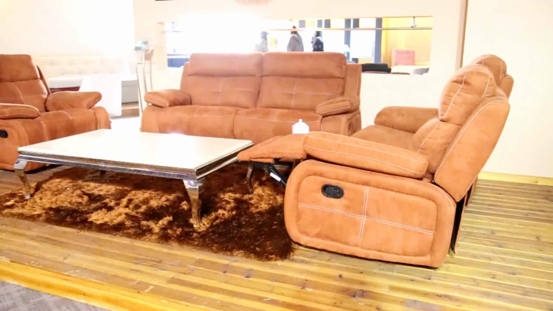 Yellow Orange 1 Seater Fabric Chaise Lounge Recliner Sofa Buy Fabric