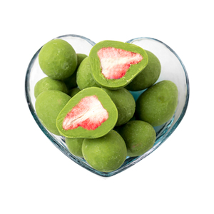 初透抹茶草莓夹心巧克力整颗草莓送礼解馋零食