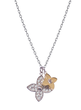 新款925纯银四叶草项链INS网红