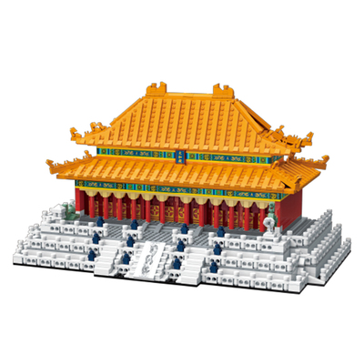 正版授权太和殿故宫联名积木