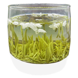 2023新茶茉莉花茶浓香型毛尖广西横县大白毫茶王400g散装茶叶包邮