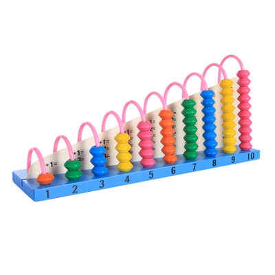 早教益智玩具幼儿10档计算架教具