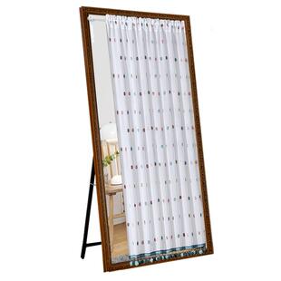 梳妆镜帘衣柜帘镜子防尘罩帘镜子遮挡帘简约卫生间门帘小窗帘定制