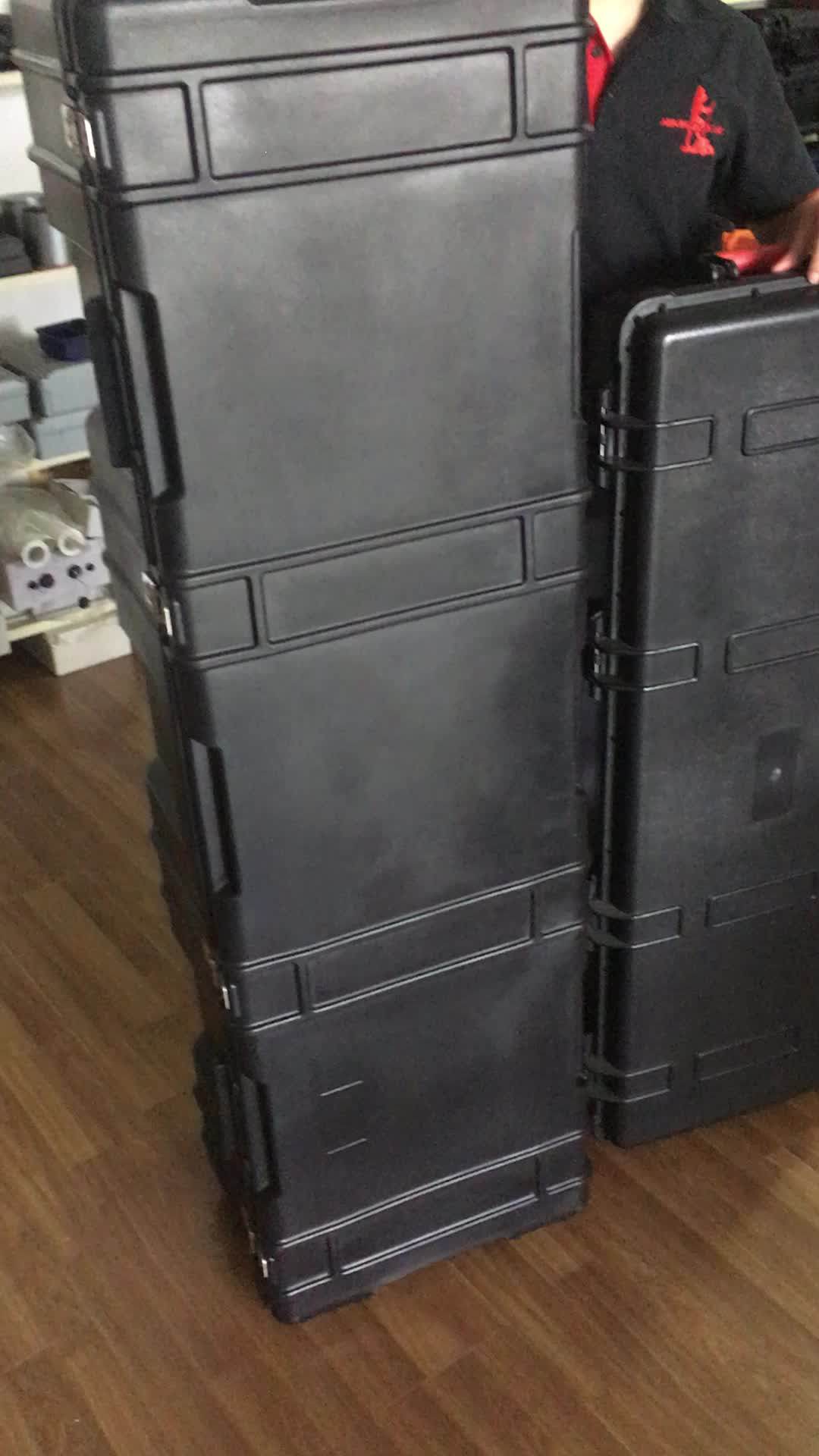 Hard Pp Military Plastic Storage Tool Case Large Container Carrying