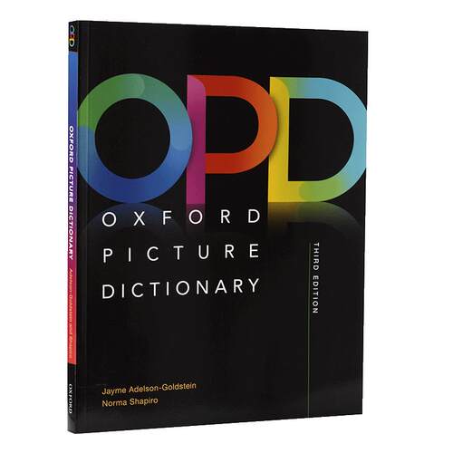 【中商原版】牛津英英图解词典 英文单语版 第三版 英文原版 Oxford Picture Dictionary  字典辞典 儿童 学习 工具书