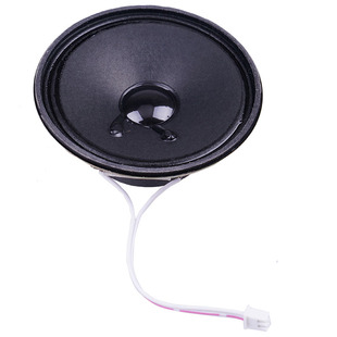 小蜜蜂喇叭扩音器唱戏机配件高保真全频喇叭3寸3.5寸4欧5瓦带连接