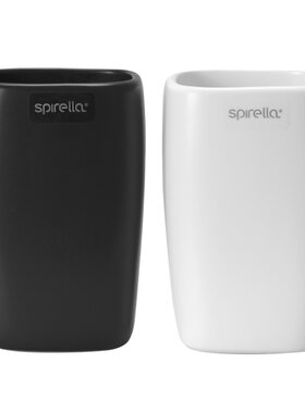 瑞士SPIRELLA简约情侣陶瓷漱口杯