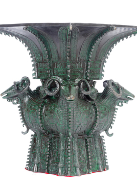 工艺精品商务风开业铜制摆件