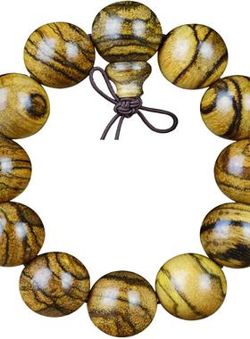 印尼沉香木男女款文玩佛珠手链