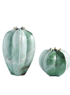 现代简约玄关杨桃小花瓶桌面摆件