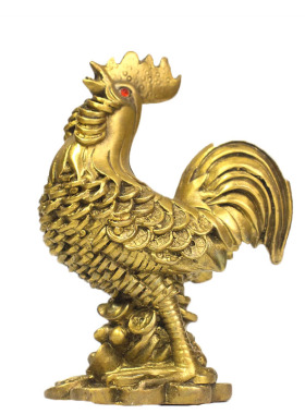 家居客厅元宝鸡风水旺财工艺礼品